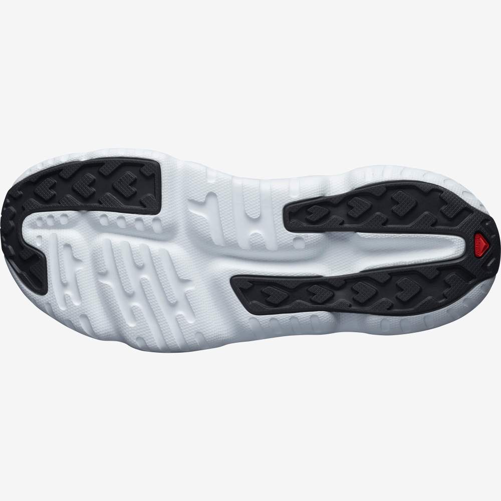 Black White Salomon Reelax Slide 5.0 Men's Sandals | 528936FIK