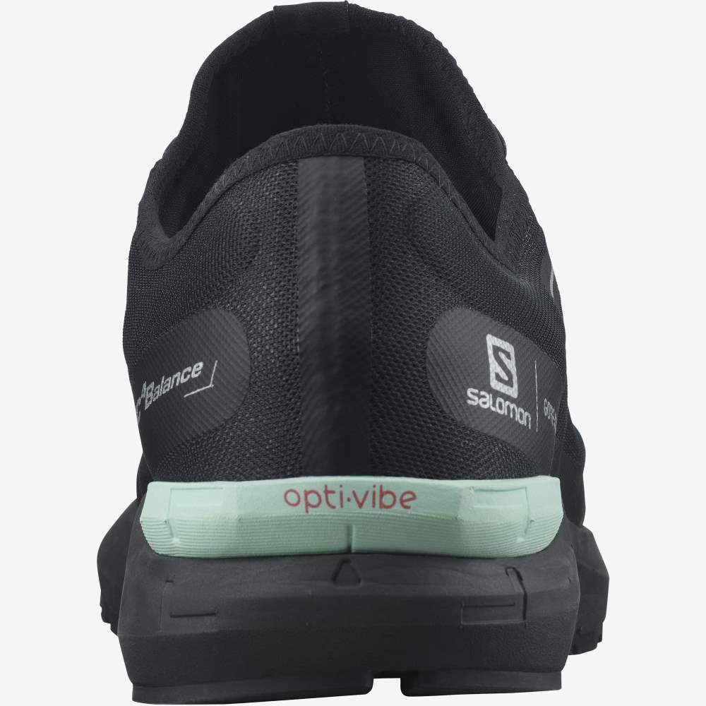 Black White Salomon Sonic 4 Gore-Tex Women's Running Shoes | 701829ITV