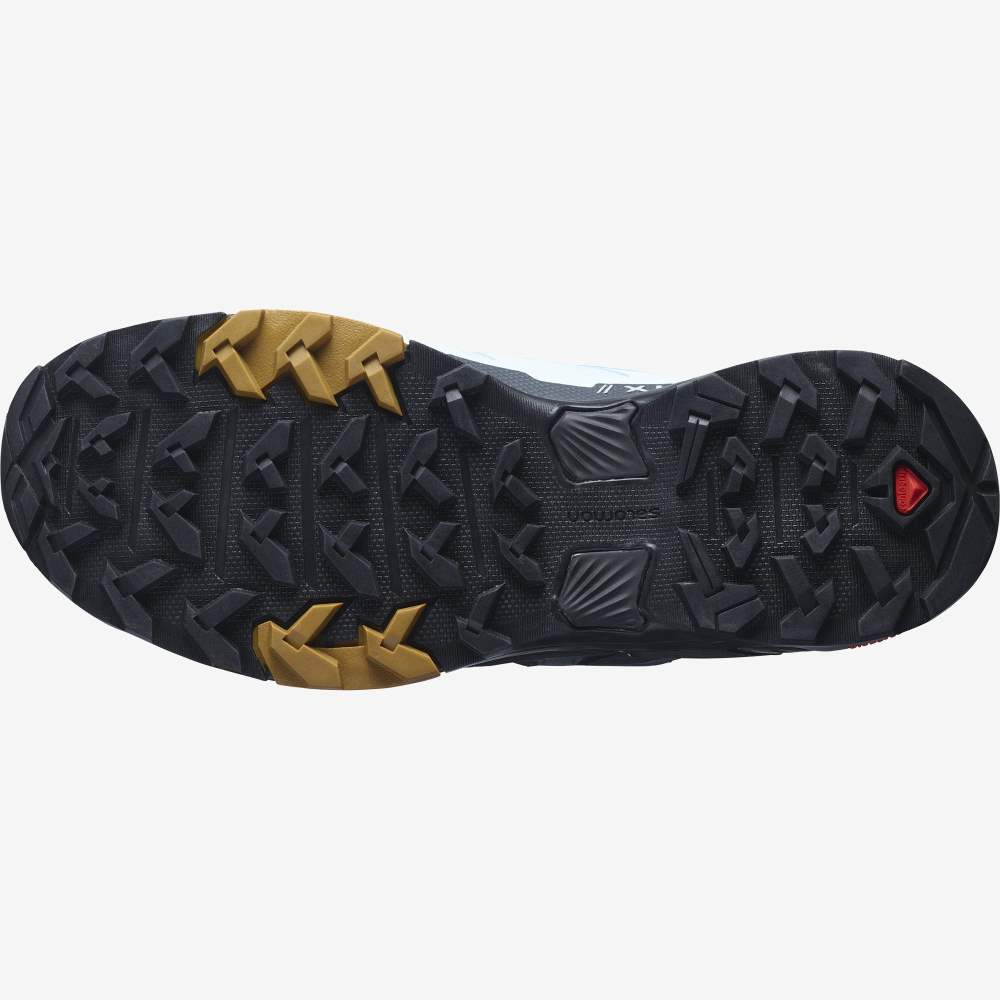 Blue Black Salomon X Ultra 4 Gore-Tex Women's Hiking Shoes | 916328BCP