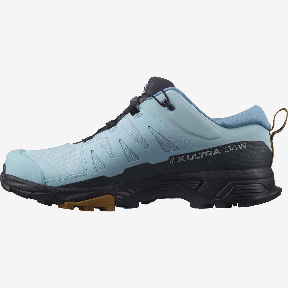 Blue Black Salomon X Ultra 4 Gore-Tex Women's Hiking Shoes | 916328BCP