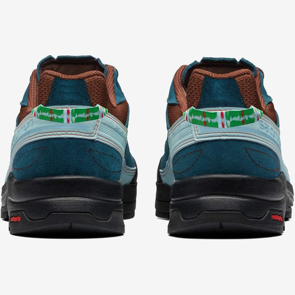 Blue Chocolate Salomon X-Dsalpes Gore-Tex For The Broken Arm Women's Sneakers | 859604AKT
