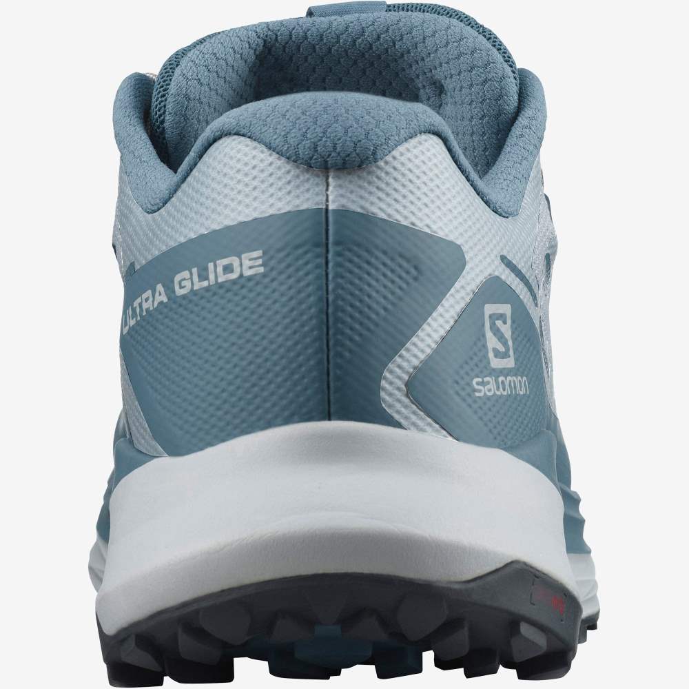 Blue Grey Salomon Ultra Glide Women's Trail Running Shoes | 832197OTY