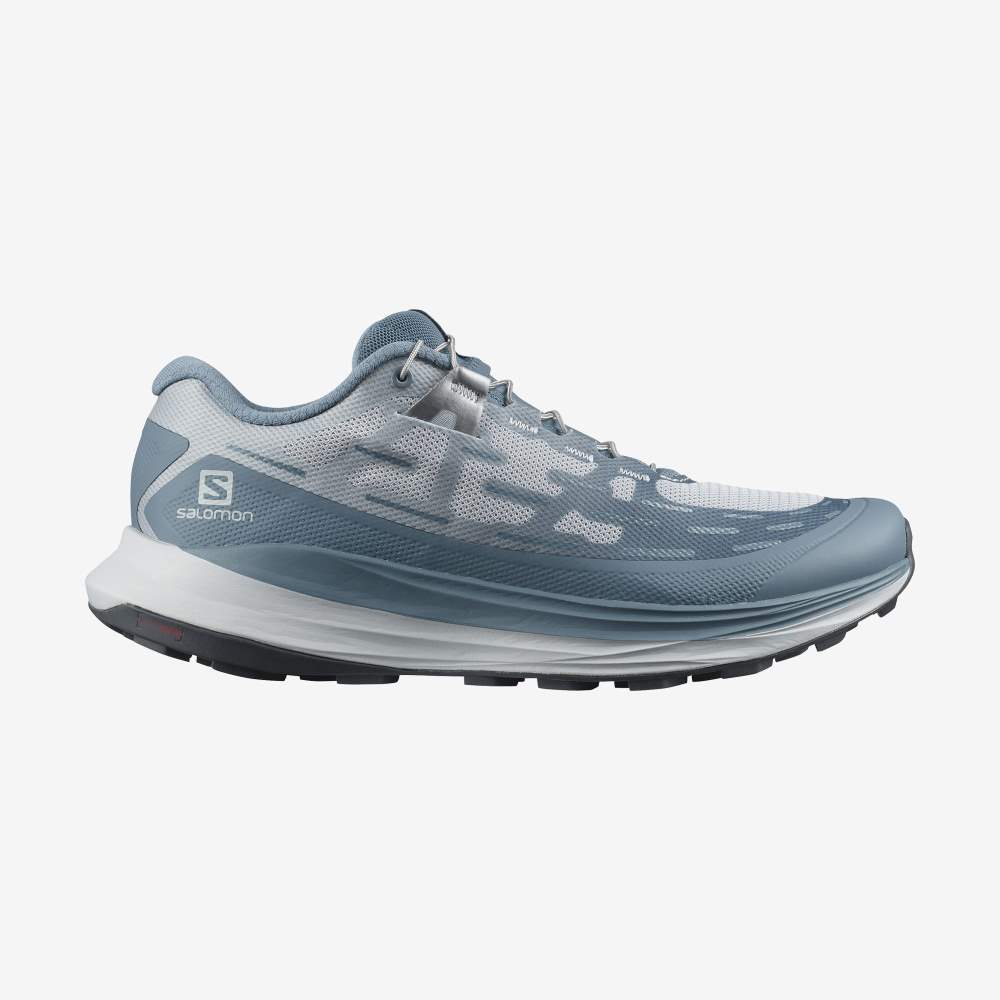 Blue Grey Salomon Ultra Glide Women\'s Trail Running Shoes | 832197OTY