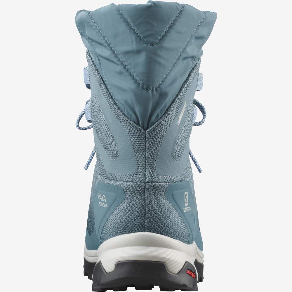 Blue Grey Salomon Vaya Powder Ts Cswp Women's Walking Shoes | 642785NDB