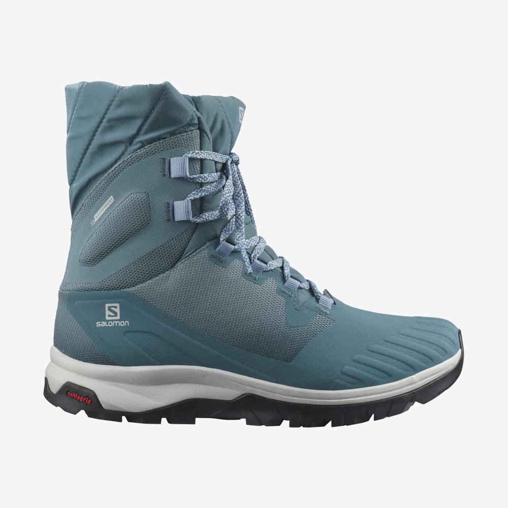 Blue Grey Salomon Vaya Powder Ts Cswp Women\'s Walking Shoes | 642785NDB