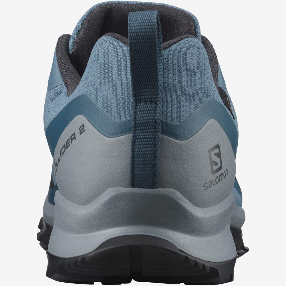 Blue Grey Salomon Xa Collider 2 Gore-Tex Men's Trail Running Shoes | 467109JNO