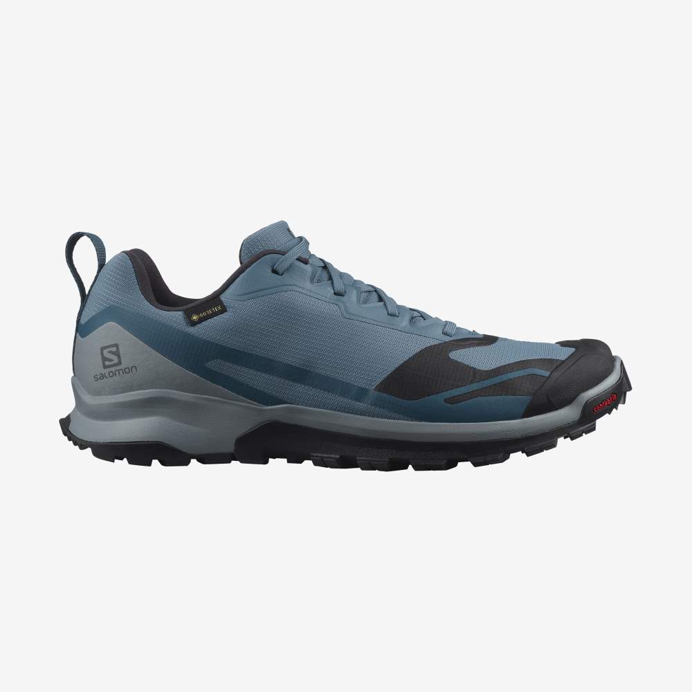 Blue Grey Salomon Xa Collider 2 Gore-Tex Men\'s Trail Running Shoes | 467109JNO