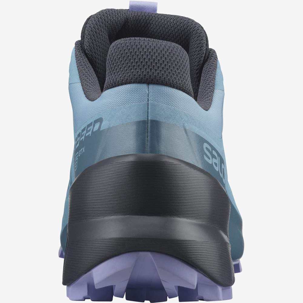 Blue Lavender Salomon Speedcross 5 Gore-Tex Women's Trail Running Shoes | 398260SZM