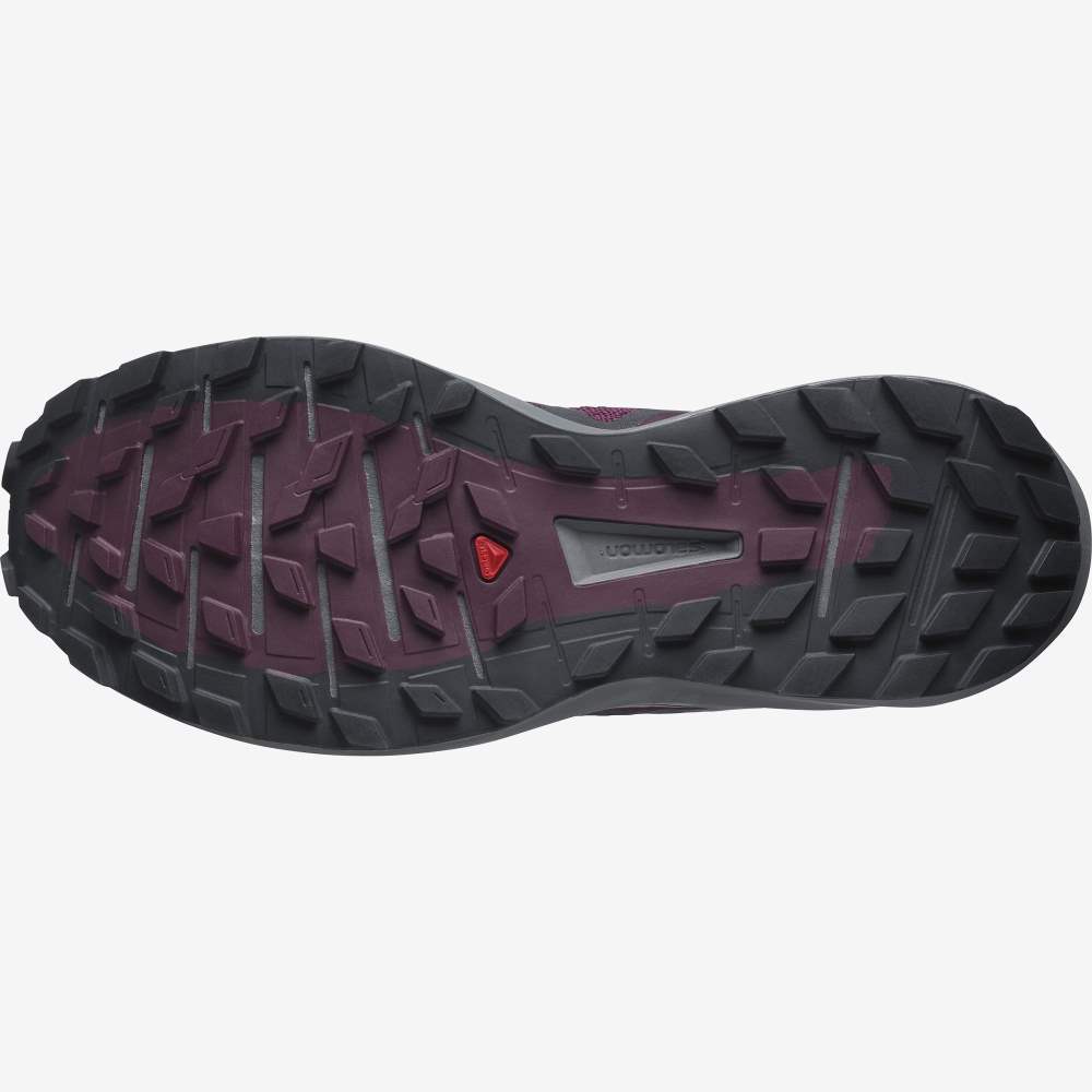 Blue Maroon Salomon Sense Ride 4 Women's Trail Running Shoes | 062871SOE