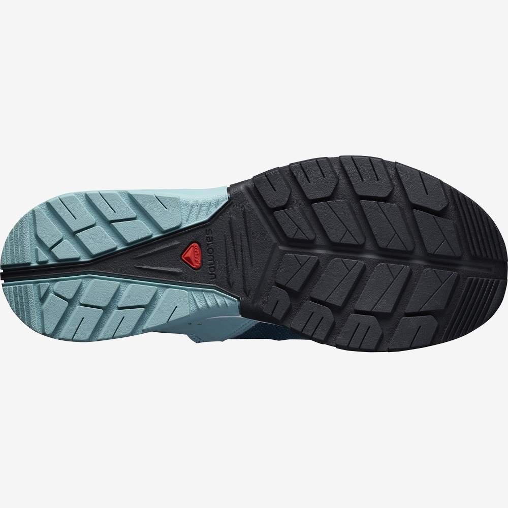 Blue Navy Salomon Tech Amphib 4 Women's Water Shoes | 859021NOZ