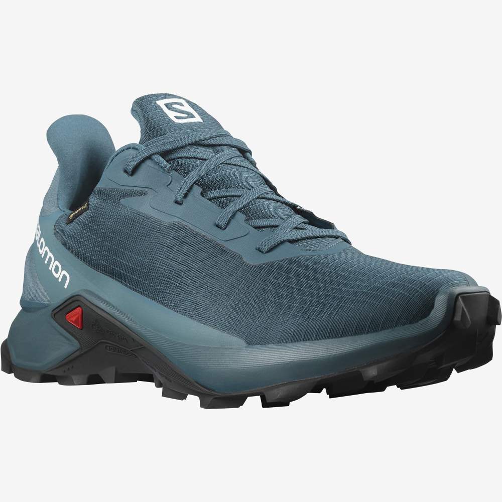Blue Salomon Alphacross 3 Gore-Tex Men's Trail Running Shoes | 675830YAU