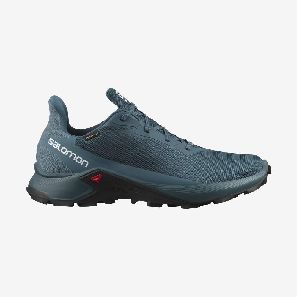 Blue Salomon Alphacross 3 Gore-Tex Men\'s Trail Running Shoes | 675830YAU