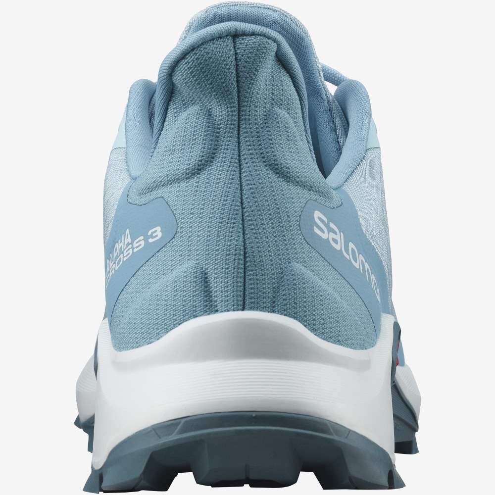 Blue Salomon Alphacross 3 Women's Trail Running Shoes | 389706QUH