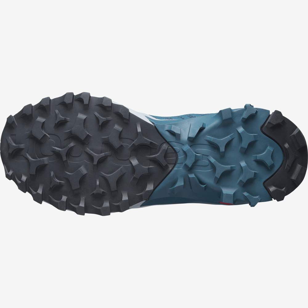 Blue Salomon Madcross Gore-Tex Men's Trail Running Shoes | 856341BUS