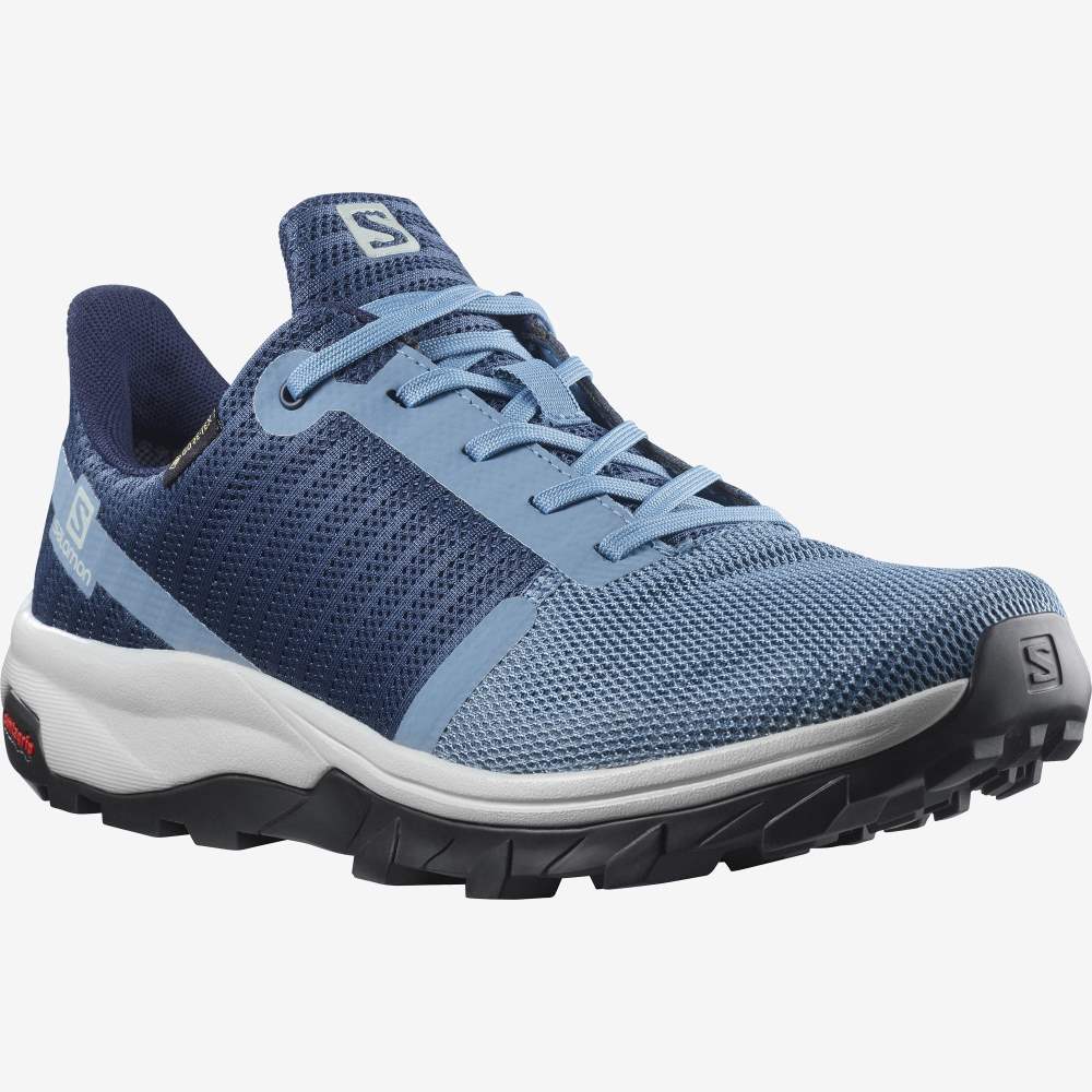 Blue Salomon Outbound Prism Gore-Tex Women's Hiking Shoes | 854916QPO