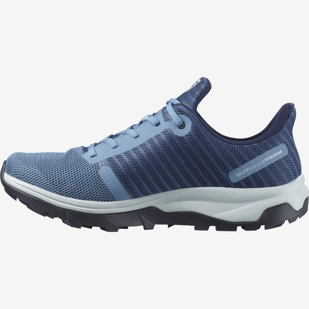 Blue Salomon Outbound Prism Gore-Tex Women's Hiking Shoes | 854916QPO