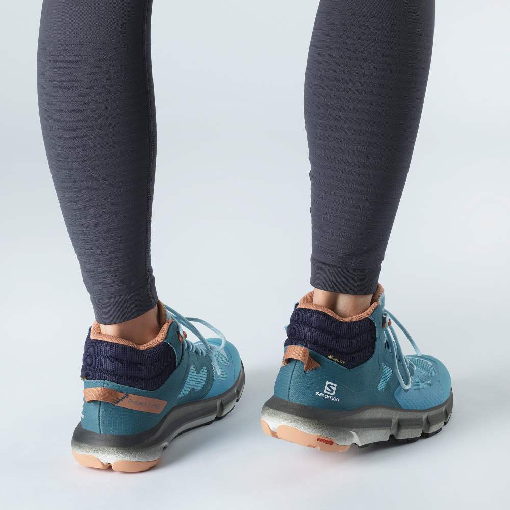 Blue Salomon Predict Hike Mid Gore-Tex Women's Hiking Shoes | 926170GRW