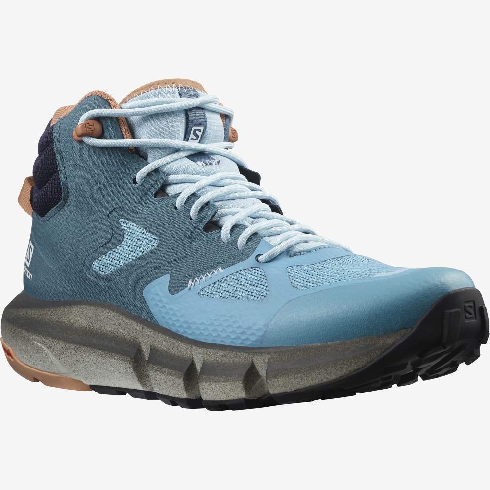 Blue Salomon Predict Hike Mid Gore-Tex Women's Hiking Shoes | 926170GRW