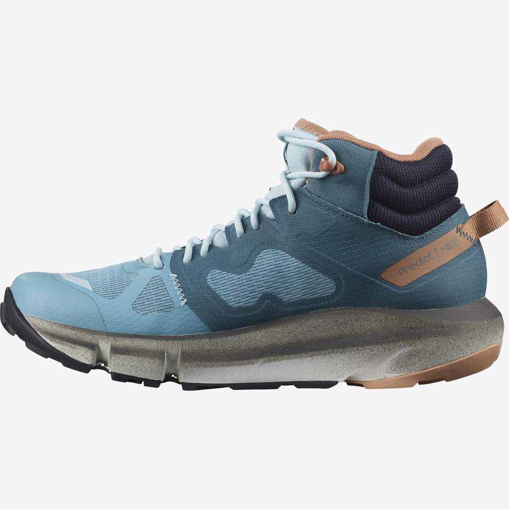 Blue Salomon Predict Hike Mid Gore-Tex Women's Hiking Shoes | 926170GRW