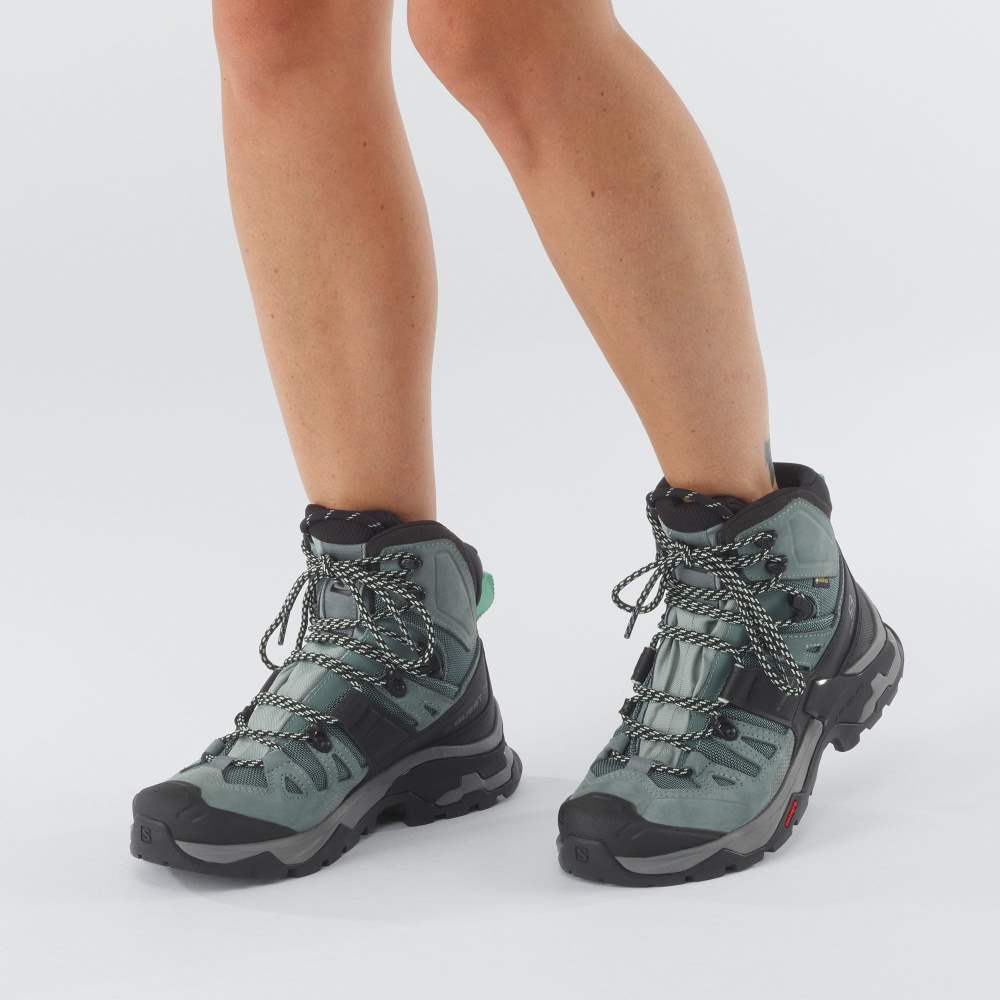 Blue Salomon Quest 4 Gore-Tex Women's Hiking Shoes | 653420IAP