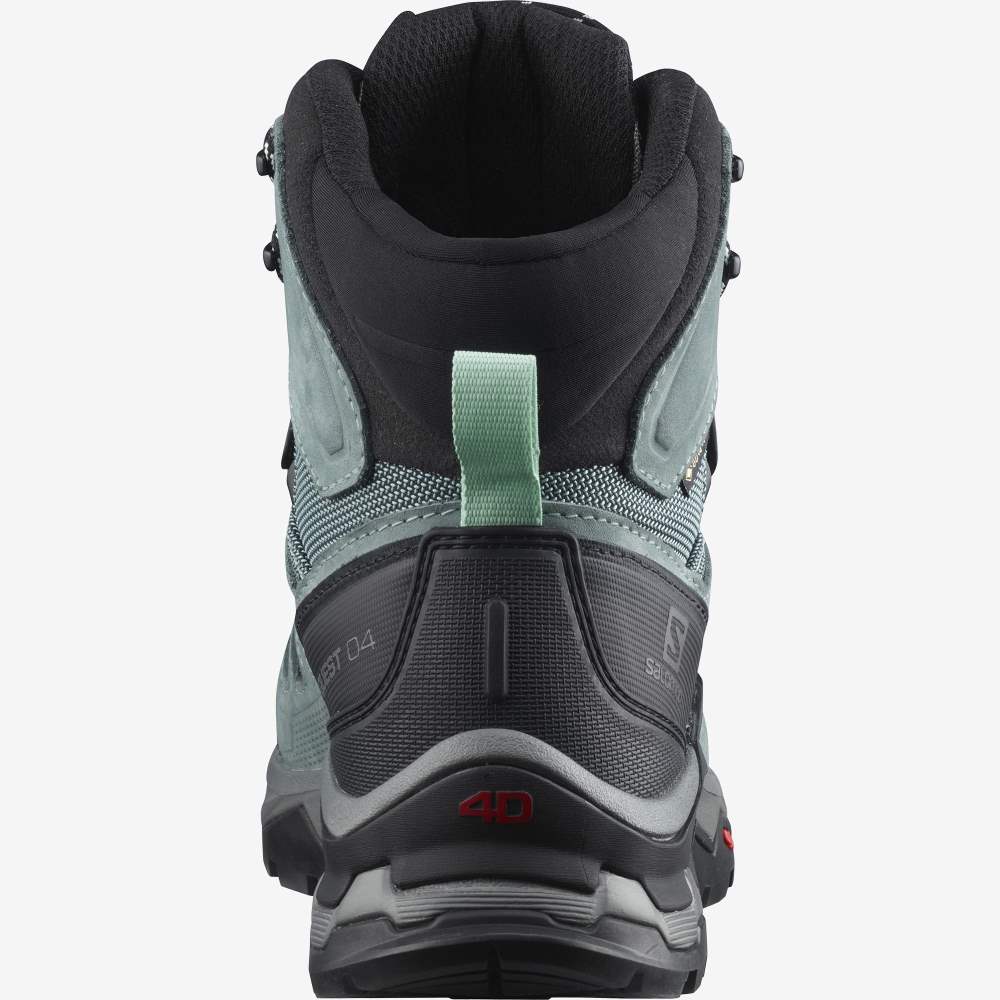 Blue Salomon Quest 4 Gore-Tex Women's Hiking Shoes | 653420IAP