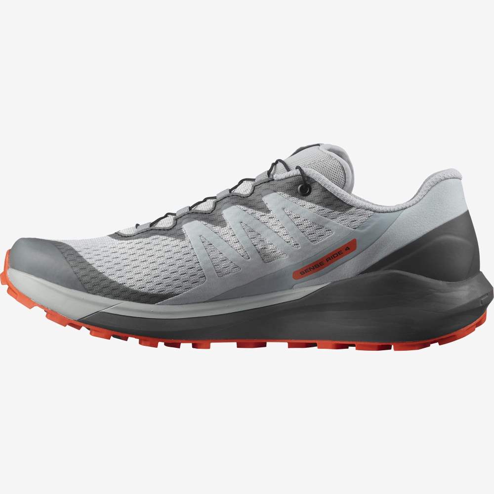 Blue Salomon Sense Ride 4 Men's Trail Running Shoes | 276908UKM