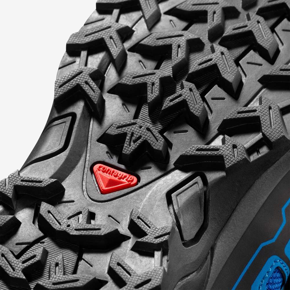 Blue Salomon X-Ultra Mid Gore-Tex Kids' Hiking Shoes | 960273MNL
