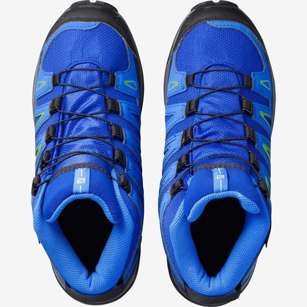 Blue Salomon X-Ultra Mid Gore-Tex Kids' Hiking Shoes | 960273MNL