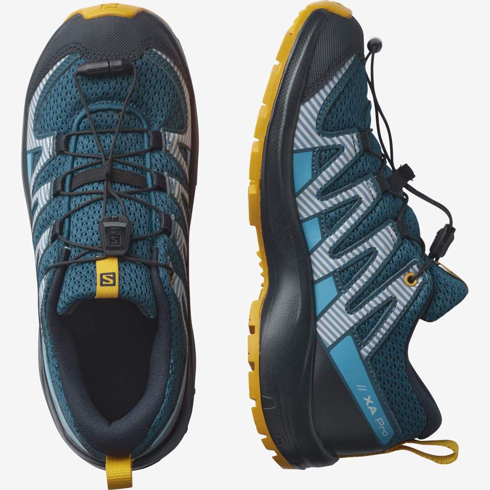 Blue Salomon Xa Pro V8 Kids' Hiking Shoes | 048567PRE
