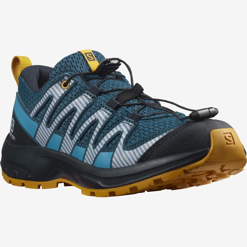 Blue Salomon Xa Pro V8 Kids' Hiking Shoes | 048567PRE