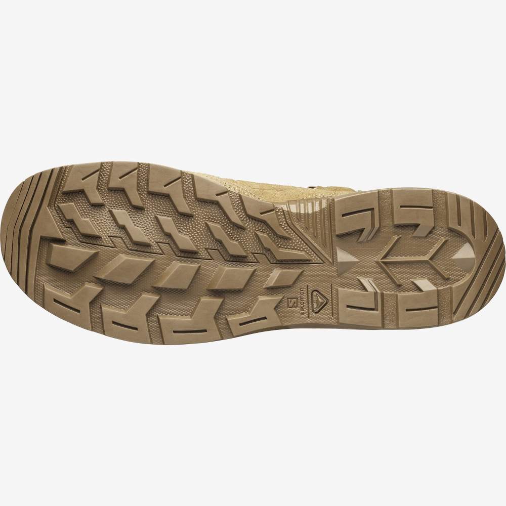 Brown Salomon Guardian Men's Trail Running Shoes | 253461AGQ