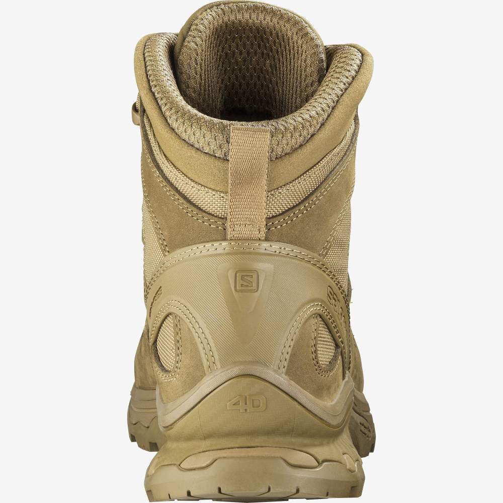 Brown Salomon Quest 4d Forces 2 Men's Trail Running Shoes | 835760ZKA