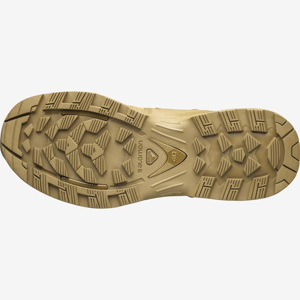 Brown Salomon Quest 4d Forces 2 Men's Trail Running Shoes | 835760ZKA