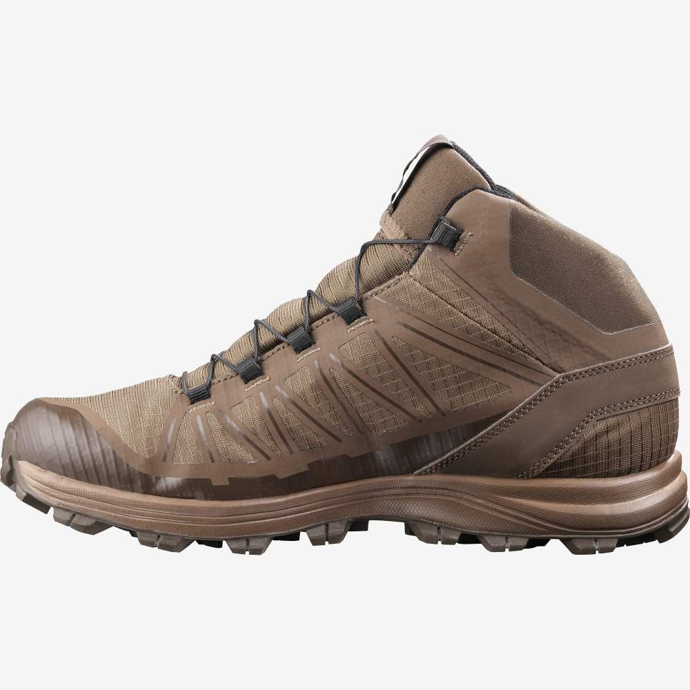 Brown Salomon Speed Assault Women's Trail Running Shoes | 943578THZ