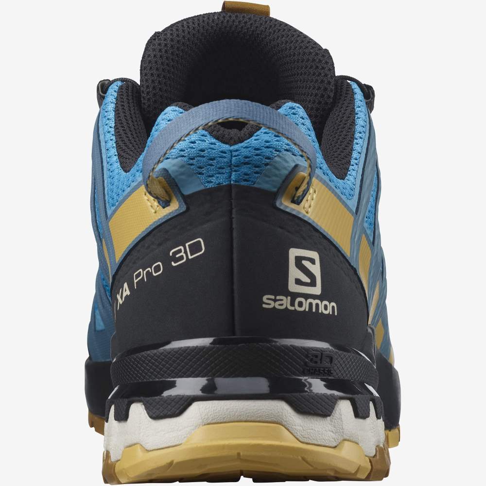 Brown Salomon Xa Pro 3d V8 Men's Hiking Shoes | 157086JQZ