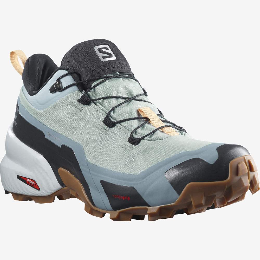 Cream Salomon Cross Hike Gore-Tex Women's Hiking Shoes | 289047BAD