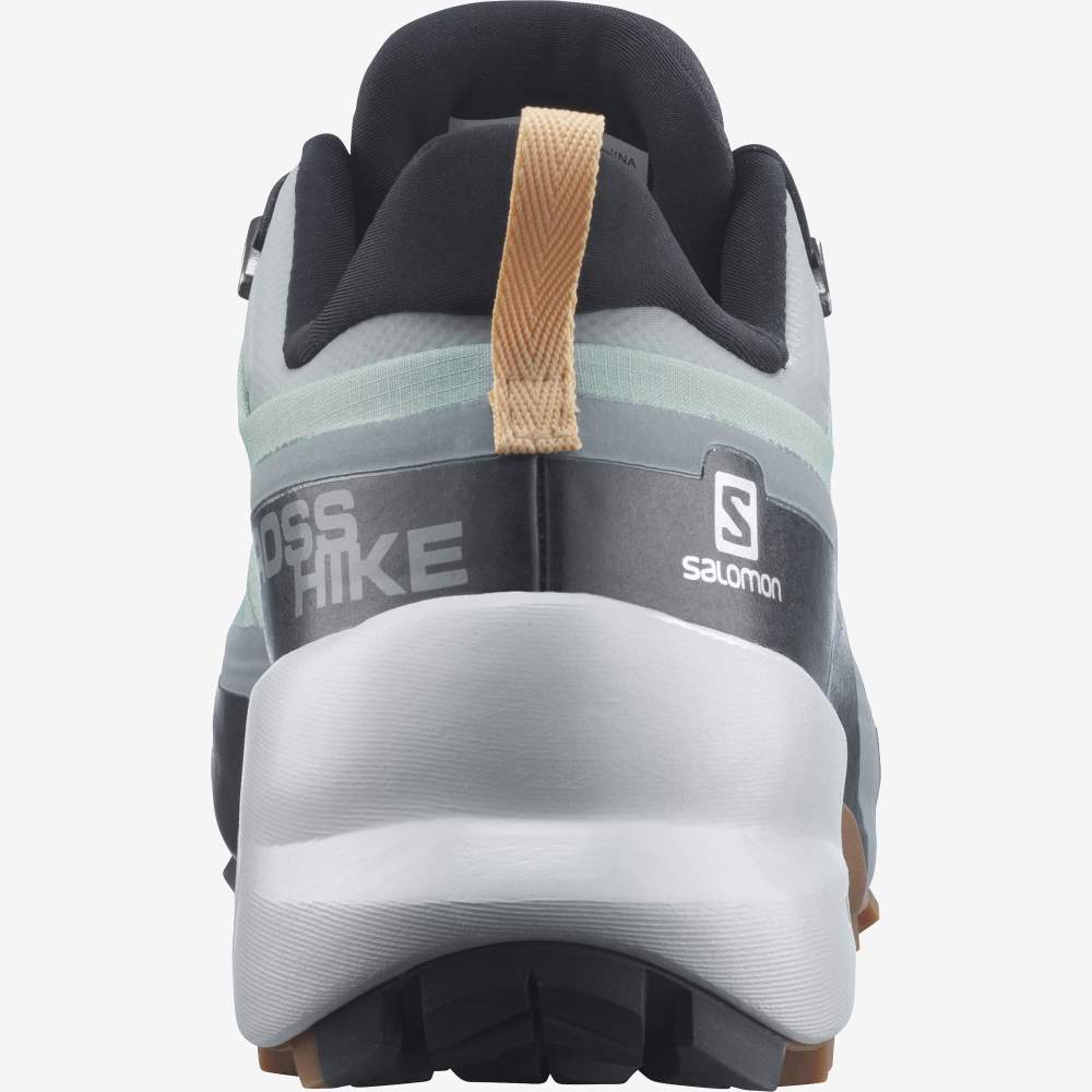 Cream Salomon Cross Hike Gore-Tex Women's Hiking Shoes | 289047BAD