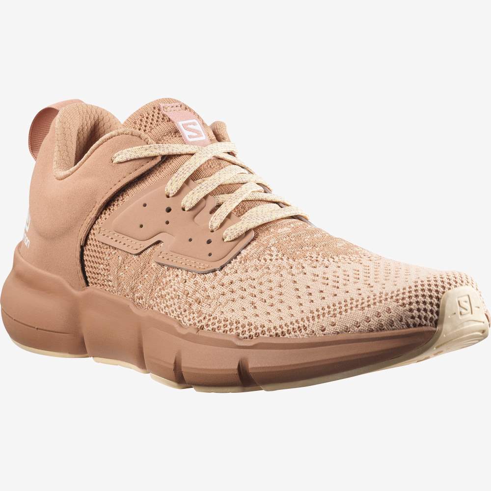Cream Salomon Predict Soc W Women's Running Shoes | 658471JQF