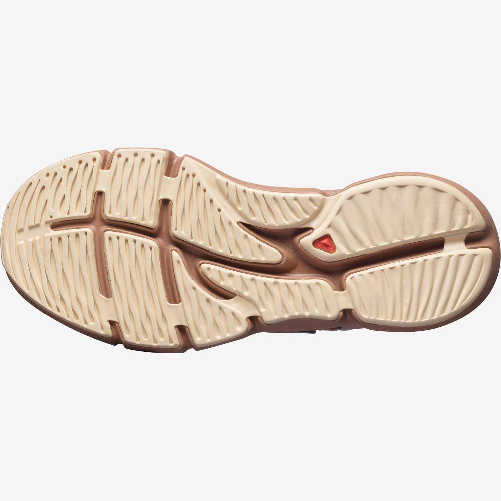 Cream Salomon Predict Soc W Women's Running Shoes | 658471JQF
