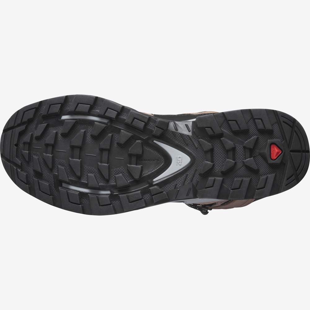 Cream Salomon Quest 4 Gore-Tex Women's Hiking Shoes | 193086BEJ