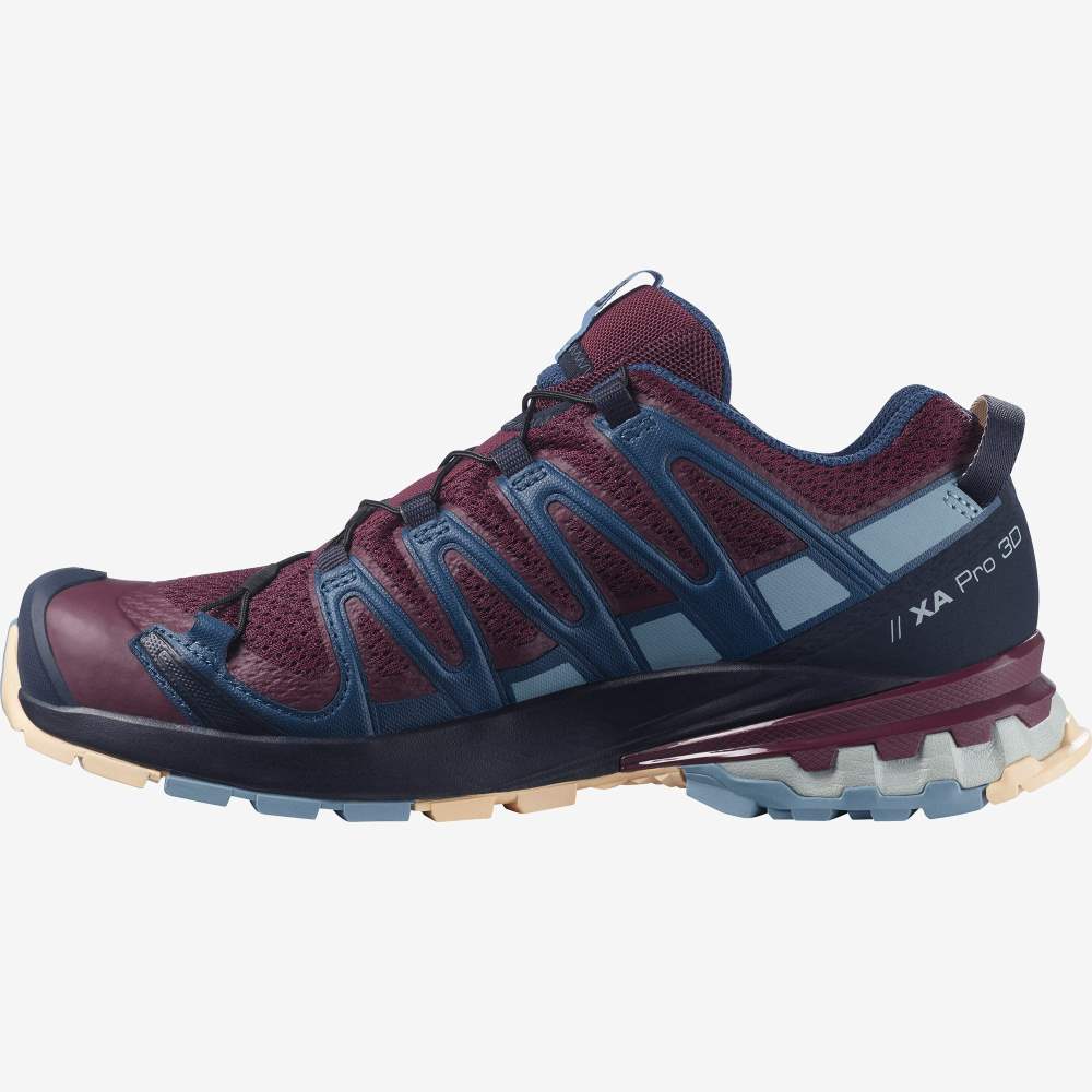Cream Salomon Xa Pro 3d V8 Women's Hiking Shoes | 650931MZW