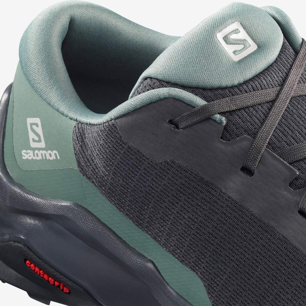 Green Black Salomon X Reveal Women's Hiking Shoes | 892610AMC
