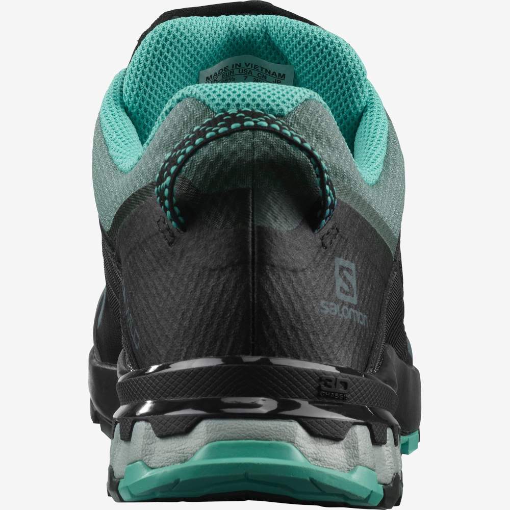 Green Black Salomon Xa Wild Gore-Tex Women's Hiking Shoes | 657024VEF