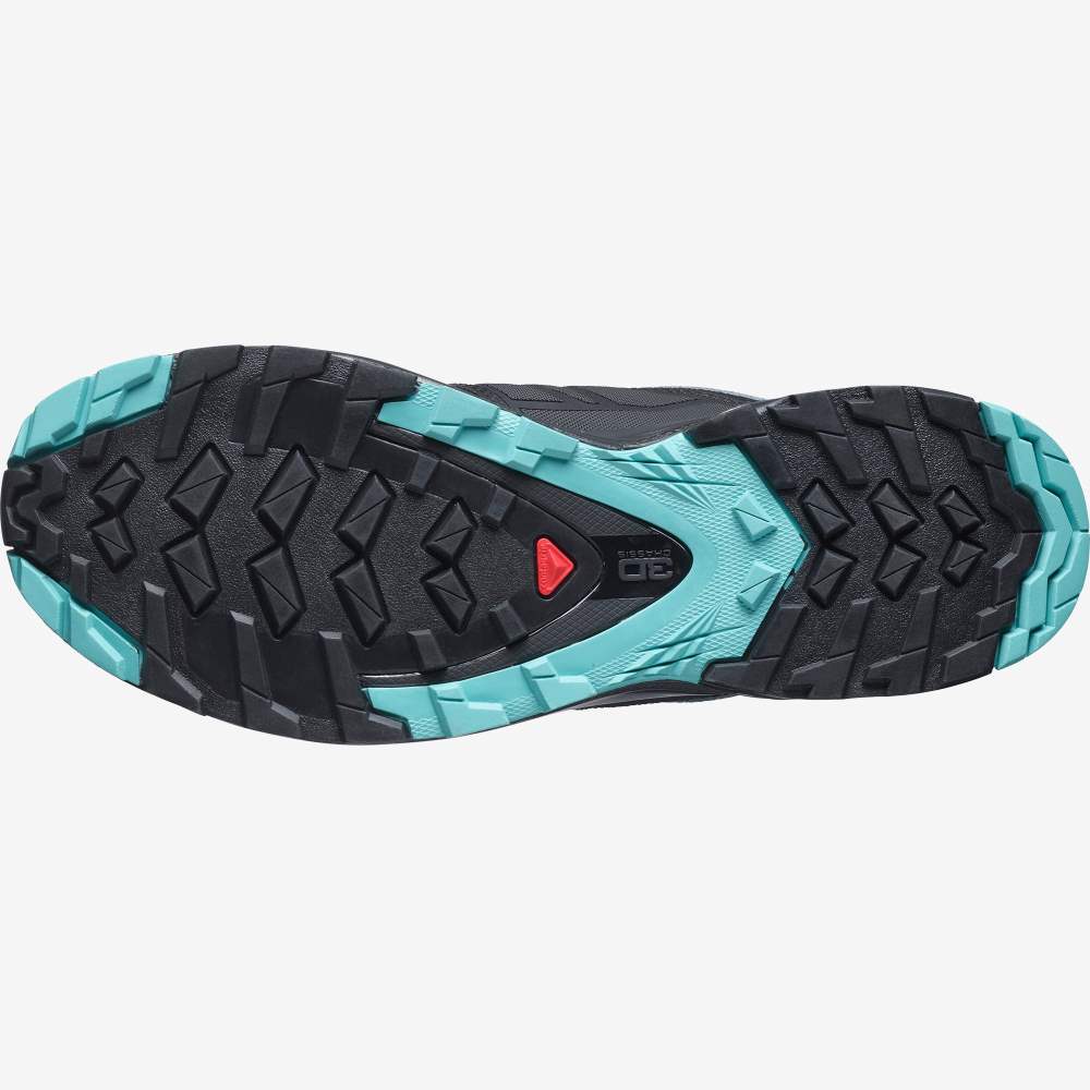 Green Black Salomon Xa Wild Gore-Tex Women's Hiking Shoes | 657024VEF
