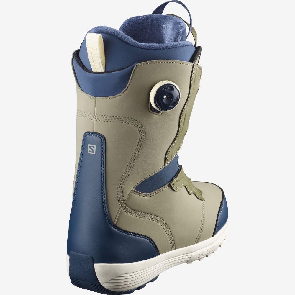 Green Blue Salomon Ivy Boa Women's Snow Boots | 231079VON
