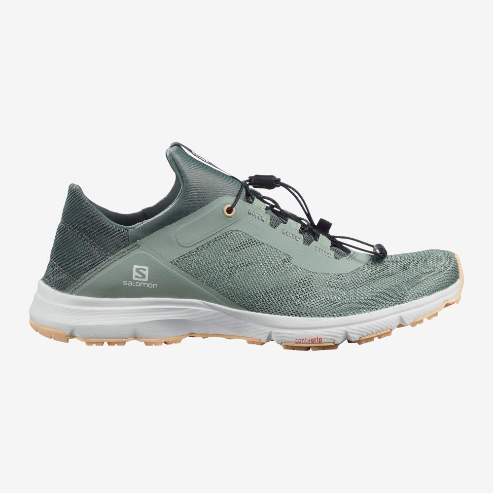 Green Salomon Amphib Bold 2 Women\'s Water Shoes | 740256VZM