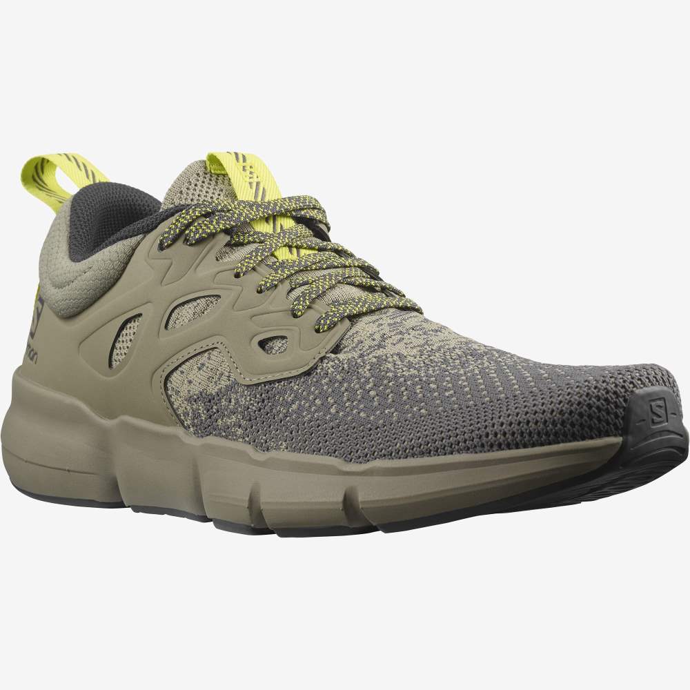 Green Salomon Predict Soc 2 Men's Running Shoes | 143726UYS