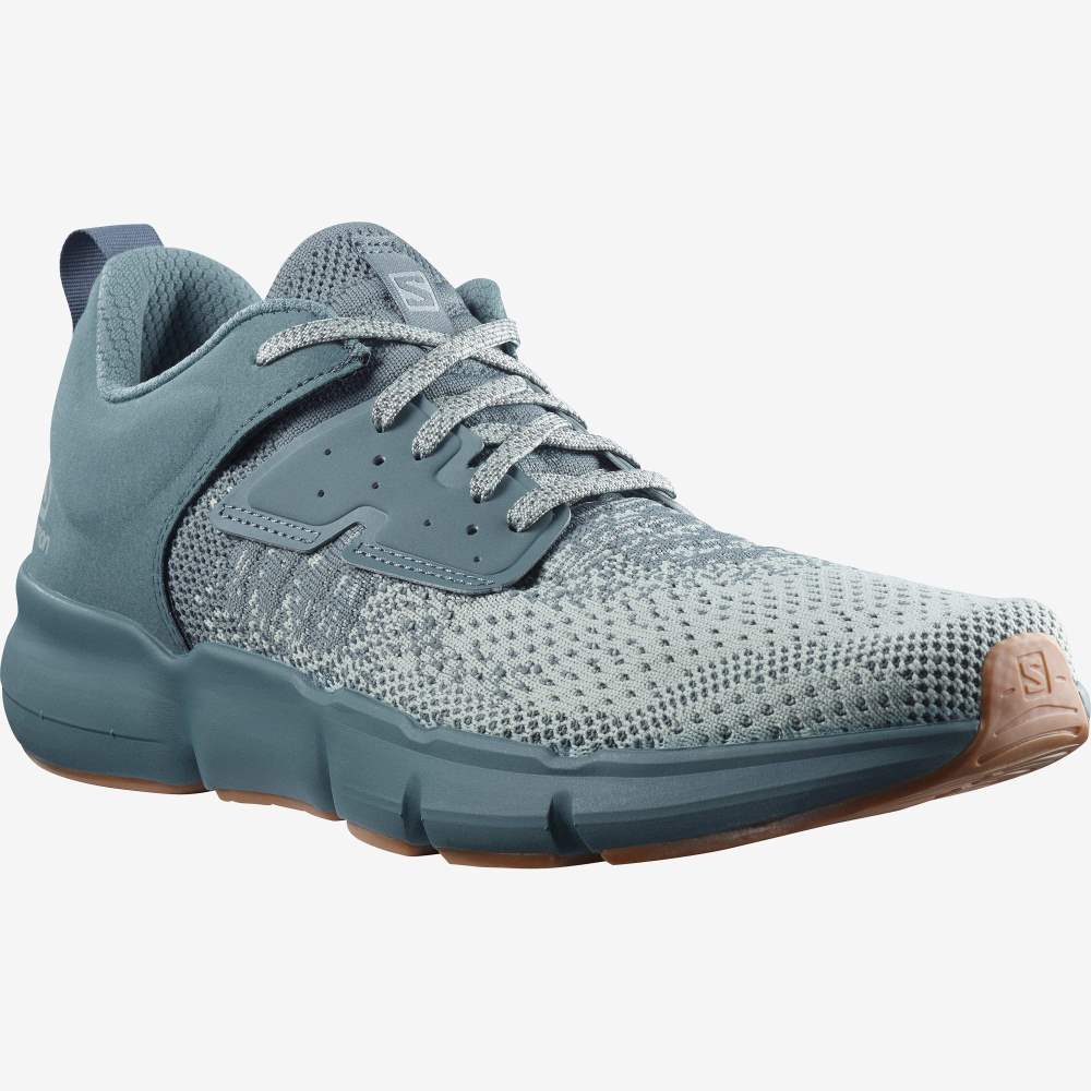 Green Salomon Predict Soc Men's Running Shoes | 841329UFR