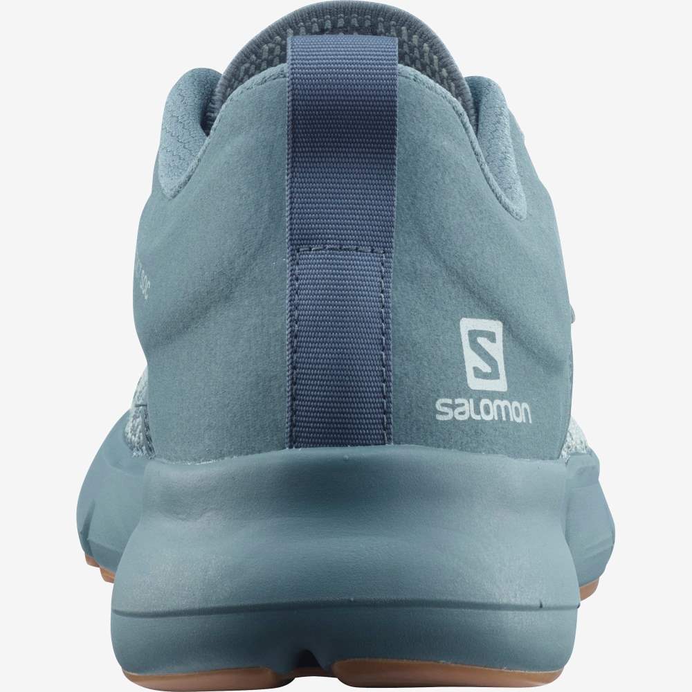 Green Salomon Predict Soc Men's Running Shoes | 841329UFR