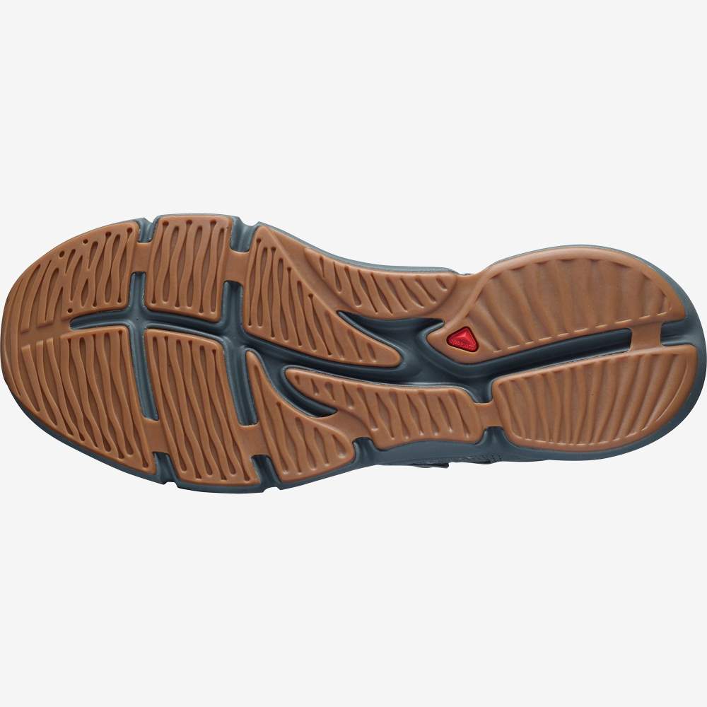 Green Salomon Predict Soc Men's Running Shoes | 841329UFR